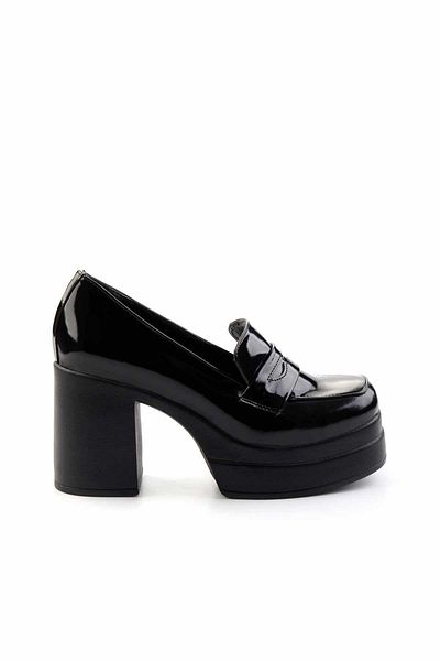 Bambi Pantofi cu toc clasici de damă negri K 01181062508