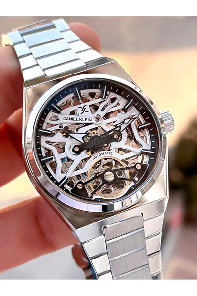 Daniel Klein Men's Wristwatch - Automatic Manual Winding 30 Mt Water Resistant Fdk.13857.Xm1