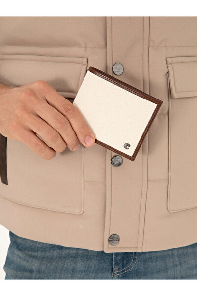 Cacharel محفظة جلدية بيج 50306420-VR011