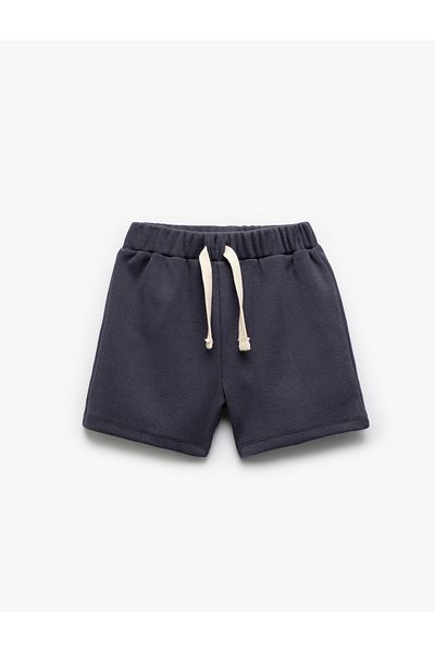 Koton Pantaloni scurți de bază din bumbac cu șireturi