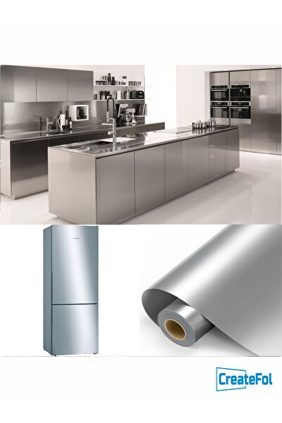 CreateFol Yapışkanlı Folyo Mutfak Dolap Ve Mobilya Kaplama Folyosu 61x100 2 adet ve üzeri tek