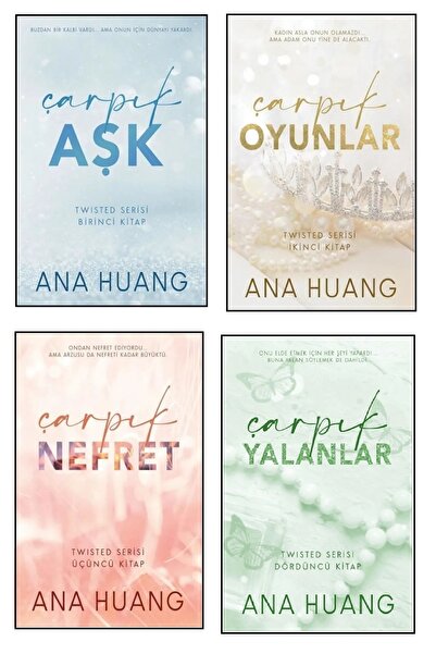Martı Yayınları Twisted Serisi (4 Kitap) - Çarpık Aşk - Çarpık Oyunlar - Çarp...