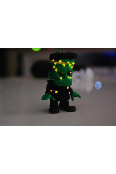 Uzman3D Cute Frankenstein Gift Keychain (Highlighter)