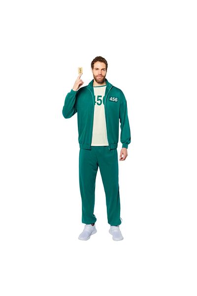 Netflix 456 Squid Game Player Costume for Adults - Squid Game XL