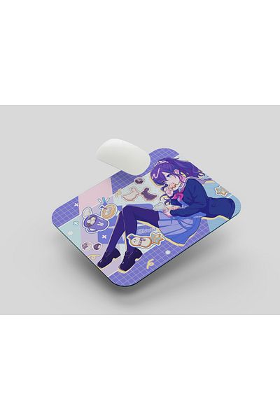 Akumastik Vocaloid Project Sekai Asahina Mafuyu 22X18 Mousepad - Anime Mousepad