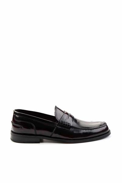 Bambi Claret Red Leather Ανδρικά Παπούτσια Classic E01442060014