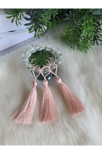 Fiyonks Atölye Tassel, Rope Tassel, Single Tassel 10 Pieces 7 Cm, Tassel Accessory, Textile