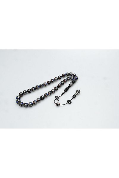 Skygo Oltu Stone Drop Watermelon Baklava Embroidered Rosary