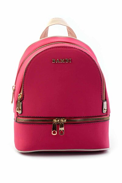 Bambi Fuşya Kadın Sırt Çantası C06620146304