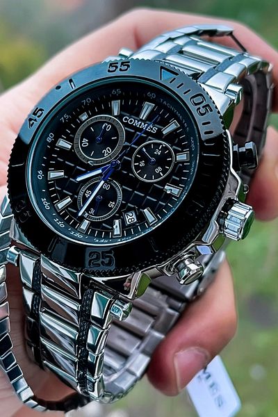 COMMES Men's Wristwatch Crono All Functions Active