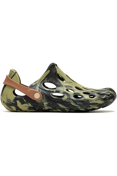 Merrell Unisex Hydro Moc Water Sea Shoes Σανδάλια ΜΑΥΡΟ-ΠΡΑΣΙΝΟ