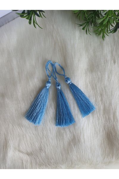 Fiyonks Atölye Ciucuri, Ciucuri de frânghie, Ciucuri simple 10 bucăți 7 cm, Accesorii pentru ciucuri, Textil