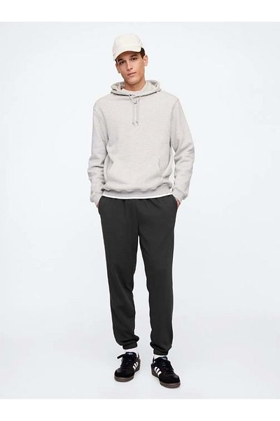GAP V-Frch Ft Heritage Age Jogger Γαλλικό Πετσέτα Ύφασμα Jogger Ανδρικό Φούτερ ΜΑΥΡΟ