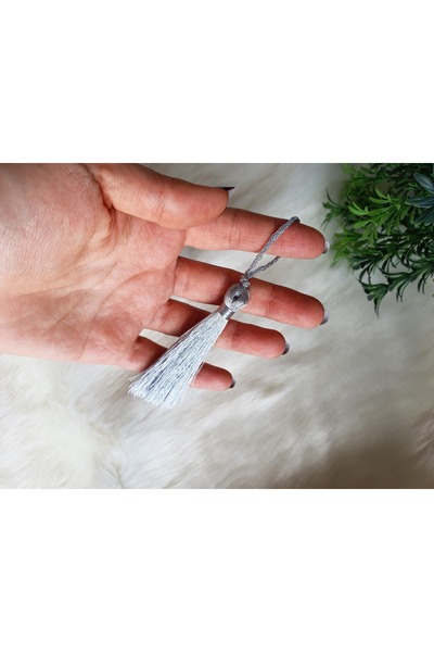 Fiyonks Atölye Püskül, İp Püskül , Tekli Püskül 10 Adet 7 cm, Püskül Aksesuar, Tekstil