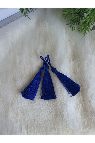 Fiyonks Atölye Ciucuri, Ciucuri de frânghie, Ciucuri simple 10 bucăți 7 cm, Accesorii pentru ciucuri, Textil