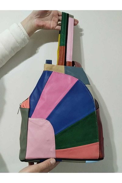 atter ΣΑΚΙΔΙΟ ΠΛΑΤΗΣ ΓΝΗΣΙΟ ΔΕΡΜΑ ΠΟΛΥΤΕΛΕΣ (30CM X 28CM)