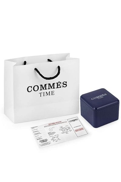 COMMES Crystal Cut Mineral Glass Women's Wrist Watch with Bracelet Gift