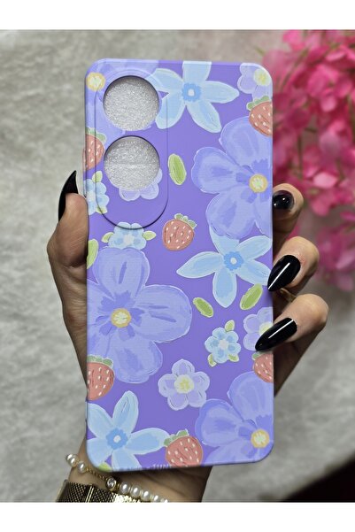 SUPER FRAME Oppo A60 Uyumlu Baskılı Silikon Telefon Kıılıfı