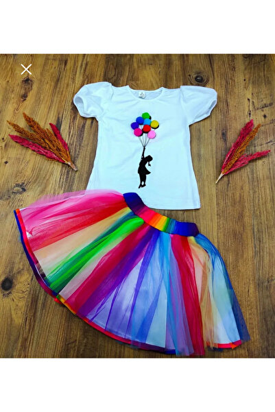 Nisu Tasarım FUSTA CURCUBEU ȘI COMBINAȚIE BADY CU BUBBLE