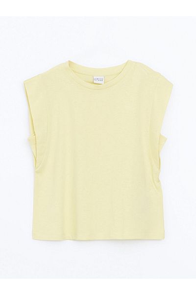 LC Waikiki Νέα σεζόν Crew Neck Girl's Tisort - S5IB77Z4