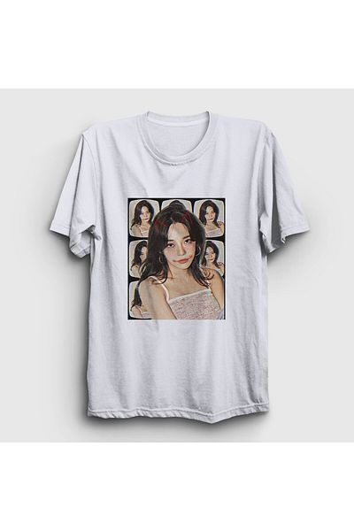 Presmono Unisex Λευκό T-Shirt Kim Sejeong 524281 ττ