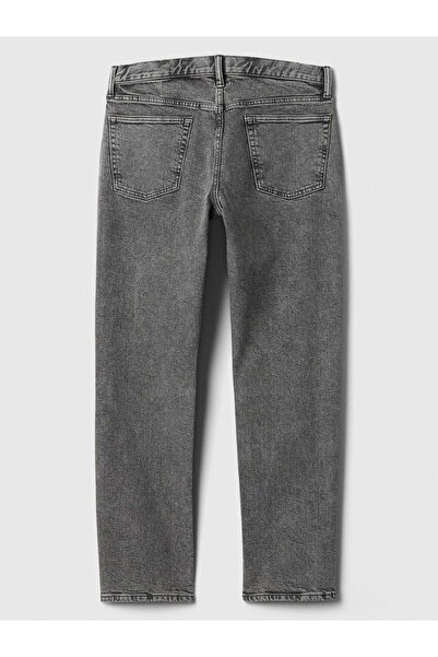 GAP V-Straıght Jeans Straight Fit Men's Jeans Pants Gray