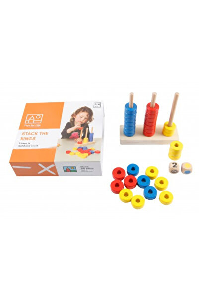 Tolo Toys Εκπαιδευτικό παιχνίδι μέτρησης με δαχτυλίδια