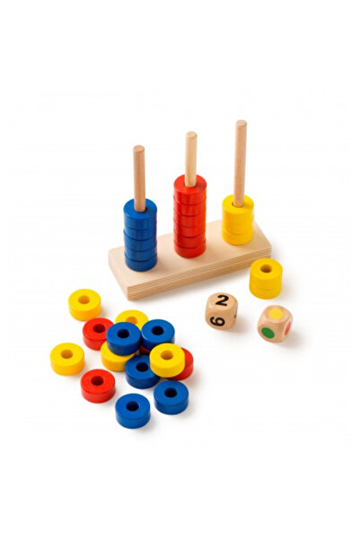 Tolo Toys Εκπαιδευτικό παιχνίδι μέτρησης με δαχτυλίδια