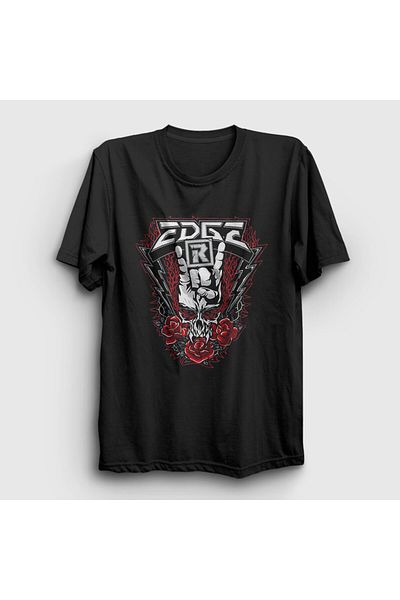 Presmono Μπλουζάκι Unisex Black Skull Wrestling Wwe Edge 524833 ττ