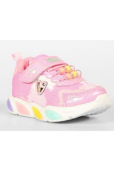 Kocamanlar Ayakkabı Vicco Gelato Lighted Orthopedic Children's Sports Shoes Pink
