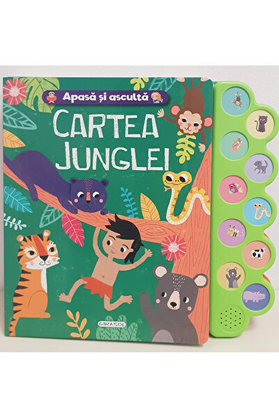 GIRASOL Apasa si asculta povestea - Cartea Junglei