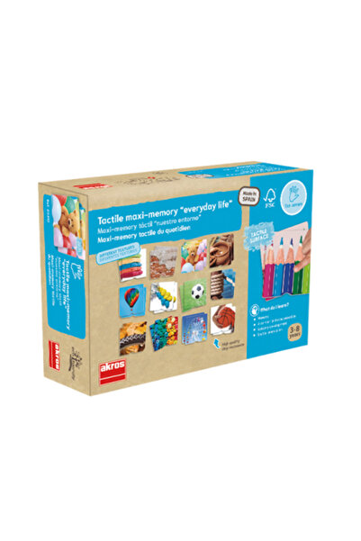 AKROS Joc de memorie tactil Viata de zi cu zi