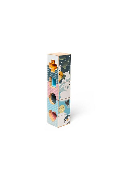 BIGJIGS Toys Activity turnstile - Polar animals