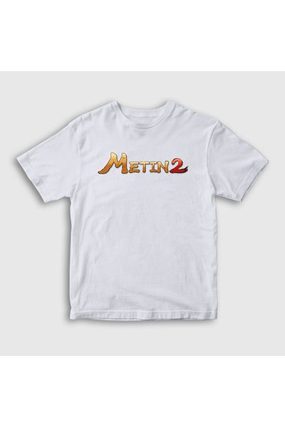 Presmono Μπλουζάκι Unisex Kids White Logo Παιχνίδι Metin2 522647 ττ