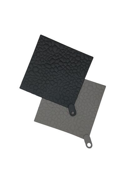 CKM silikon Silicone Square Trivet Fireproof Non-Stick