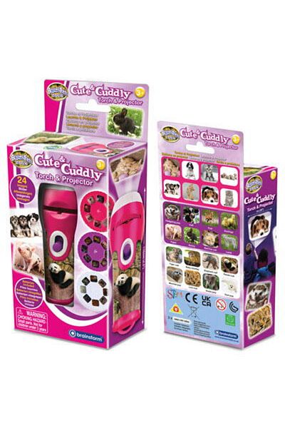 Brainstorm Flashlight projector - Cute animals