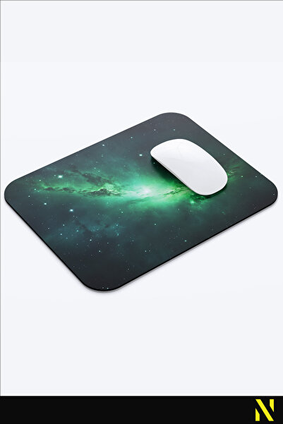 nilizma Mousepad ergonomic colorat cu tematică Galaxy, ideal pentru utilizarea acasă și la birou, cu suprafață anti-alunecare.
