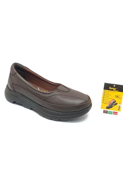 Kocamanlar Ayakkabı Women's Brown Casual Shoes - 1046 Model - Real Leather - Dr. Recommendation