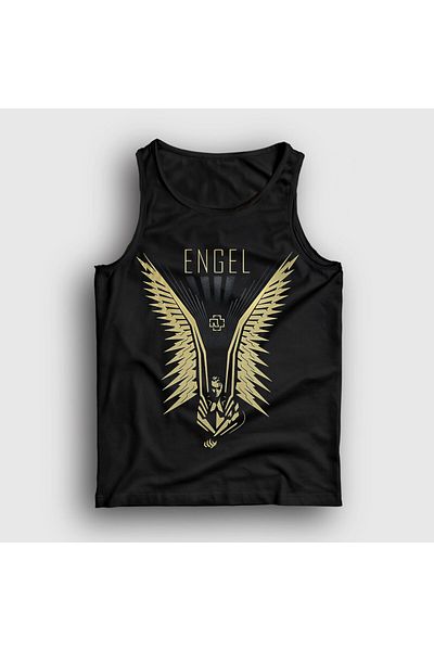 Presmono Unisex Μαύρο Engel Metal Rammstein Αθλητής 521507 ττ