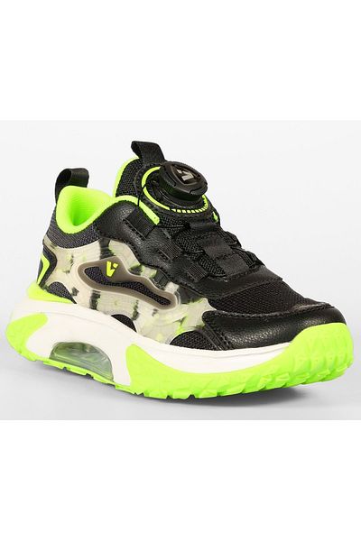 Kocamanlar Ayakkabı Orthopedic Children's Sports Shoes with Smart Lacing Mechanism - Black