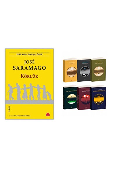 Kırmızı Kedi Yayınları Körlük - Jose Saramago - Dune Serisi - Frank Herbert