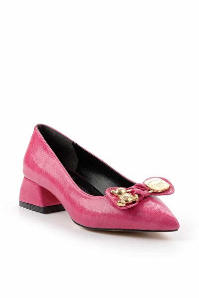 Bambi Fuşya Kadın Klasik Topuklu Ayakkabı K01137030307