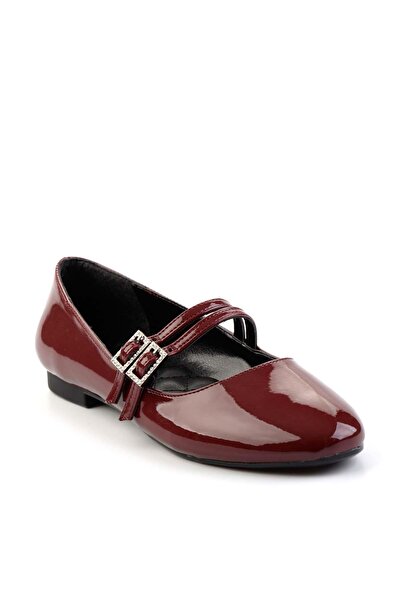 Bambi Bordo Kadın Babet K01043060608