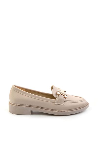 Bambi Beige Women's Loafer Shoes K 01216100009