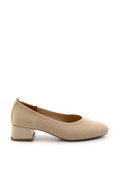 Bambi Pantofi clasici cu toc de damă bej K01213106282
