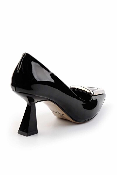 Bambi Siyah Kadın Klasik Topuklu Ayakkabı K01231412708