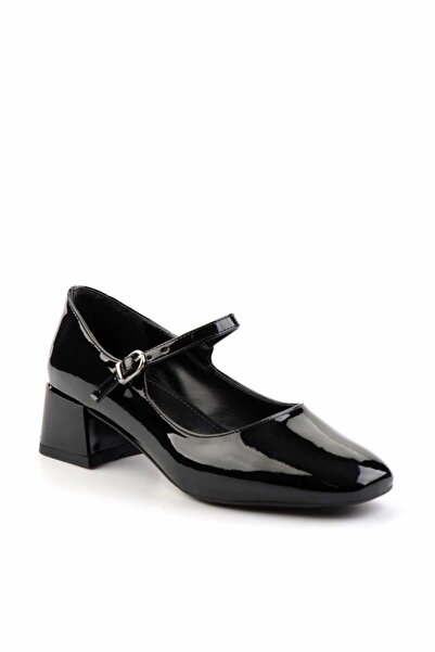 Bambi Siyah Kadın Klasik Topuklu Ayakkabı K01213414008