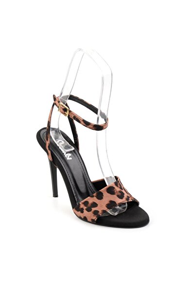 Bambi Leopar Kadın Klasik Topuklu Ayakkabı K05992085104