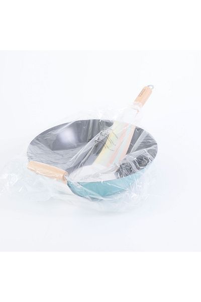 Martha Stewart Clarkston Wok 14" CS Teal