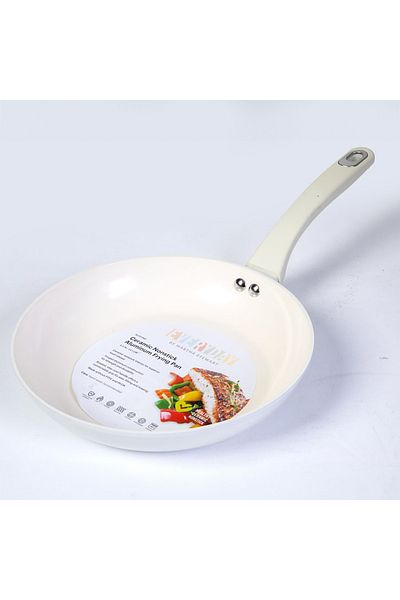 Martha Stewart Rexford Frying Pan 9.5" Linen